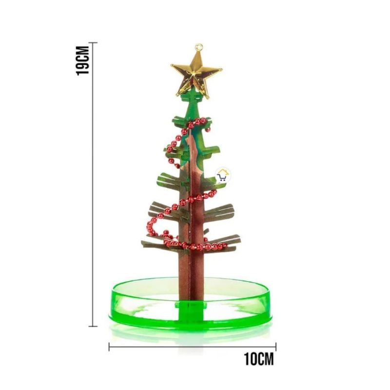 Árbol Mágico de Navidad | Árbol de Cristal que Crece | Experimento Navideño para Niños