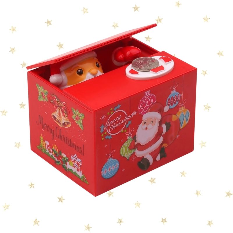 Alcancía Interactiva de Papá Noel | Juguete Educativo y Divertido para Niños