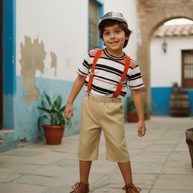 Disfraz Niño Chavo Del 8