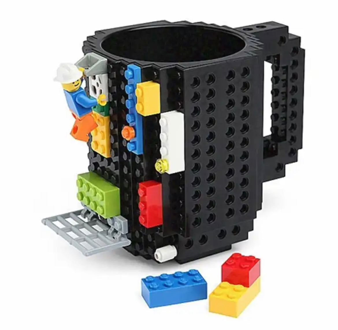 Pocillo Bloques Construcción