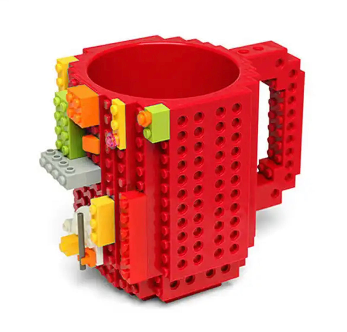 Pocillo Bloques Construcción