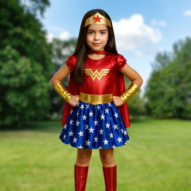 Disfraz Mujer Maravilla Niña