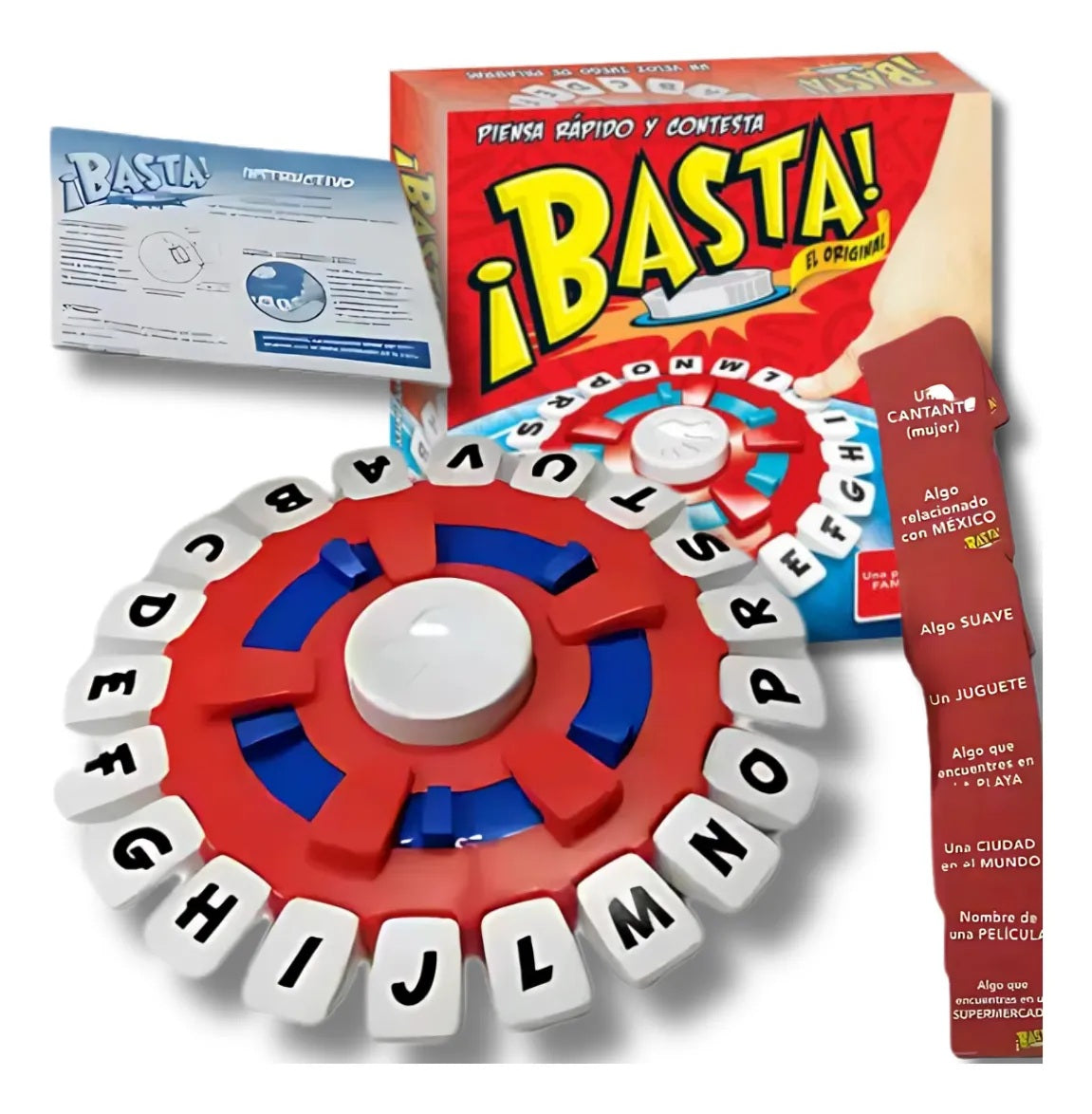 Juego De Mesa Basta Interactivo Palabras