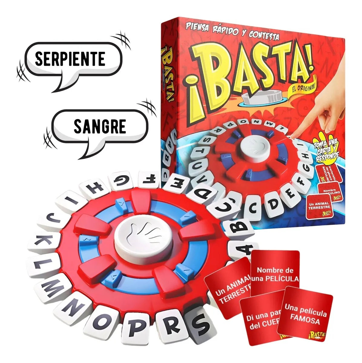Juego De Mesa Basta Interactivo Palabras