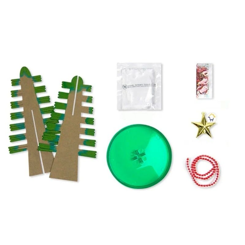 Árbol Mágico de Navidad | Árbol de Cristal que Crece | Experimento Navideño para Niños