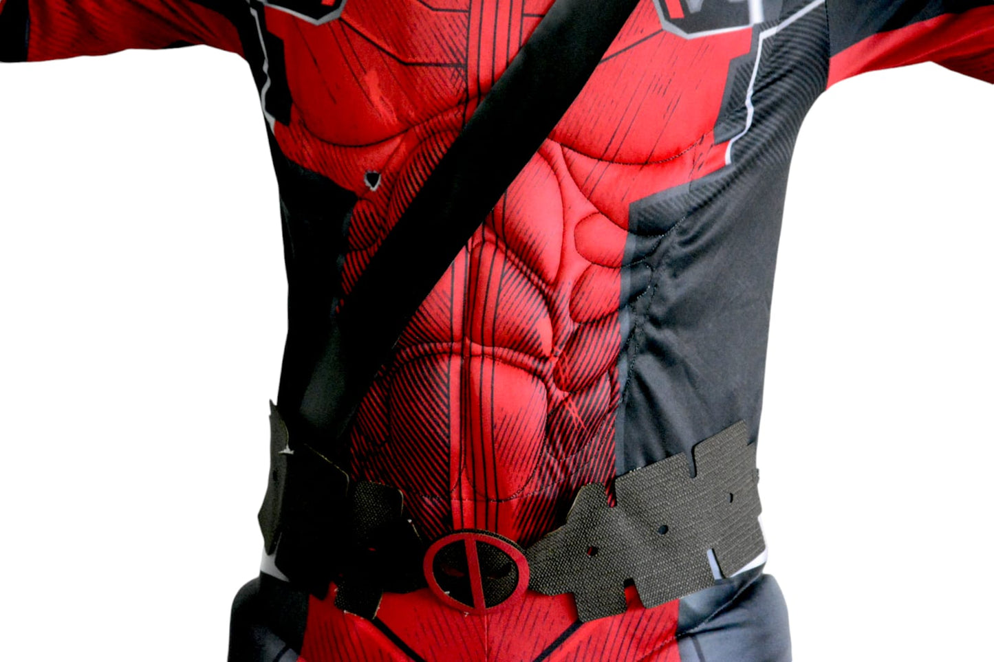 Disfraz Deadpool Músculos