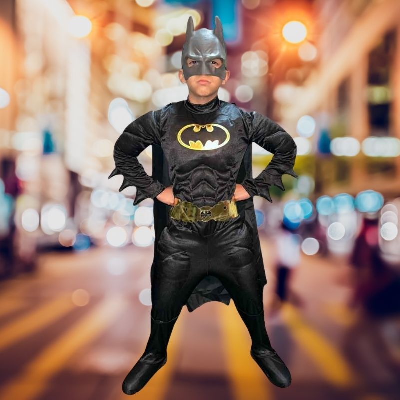 Disfraz Batman con Músculos Niño