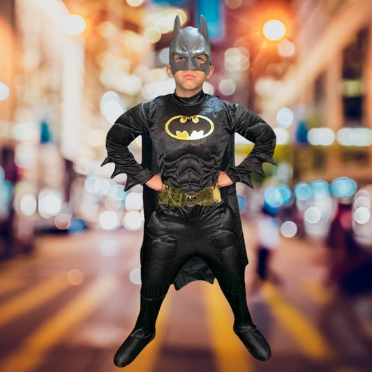 Disfraz Batman con Músculos Niño
