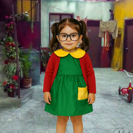 Disfraz Niña Chilindrina Cosplay