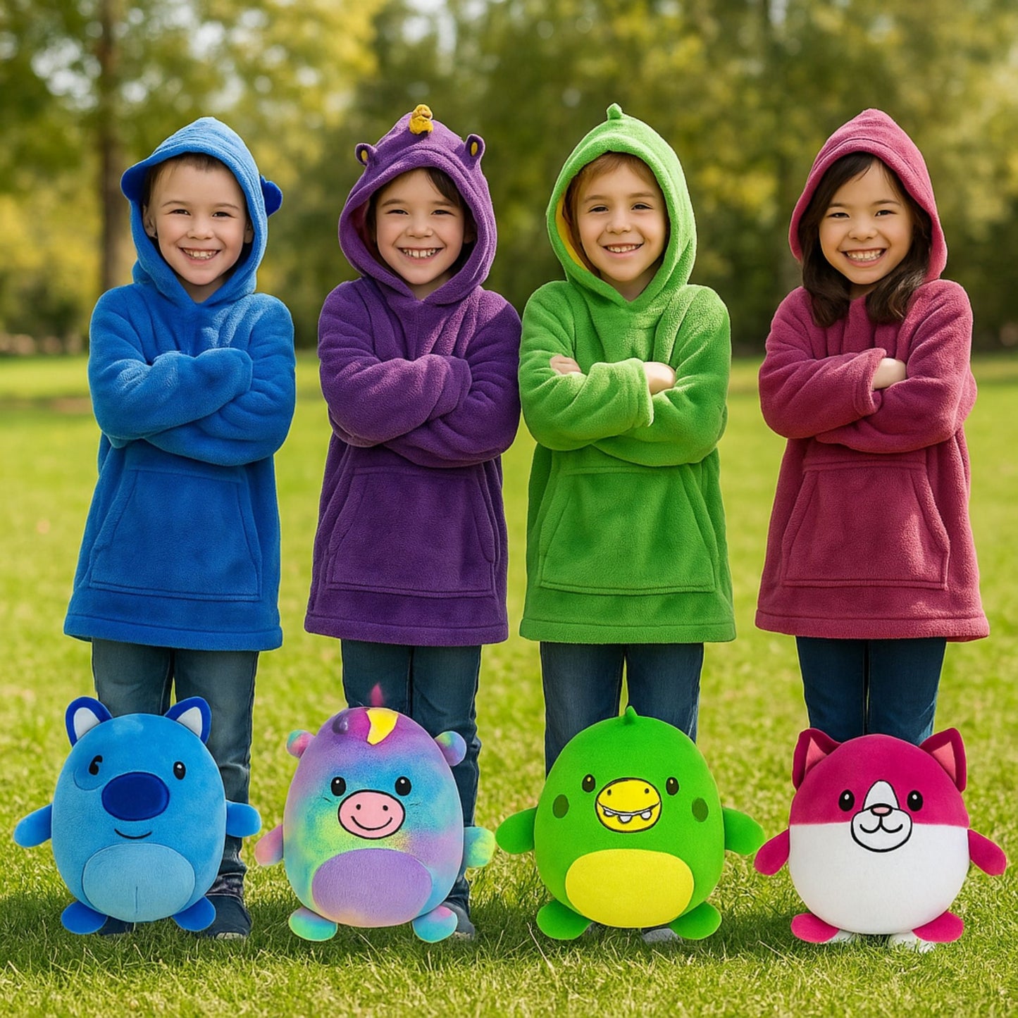 Hoodie en Forma de Peluche