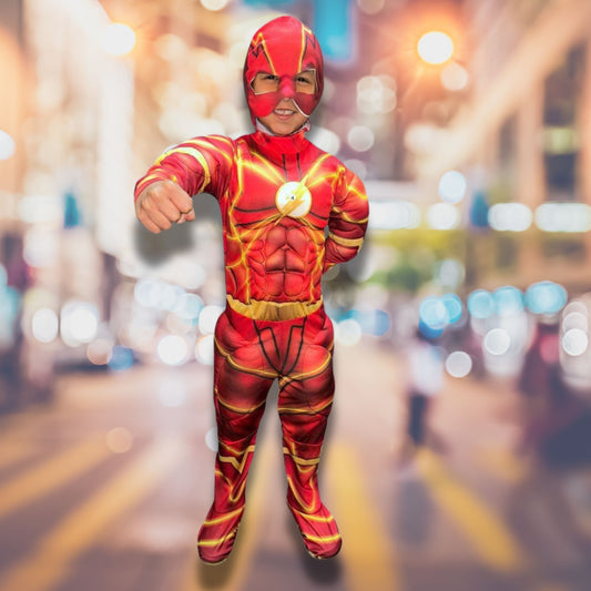 Disfraz Flash con Músculos