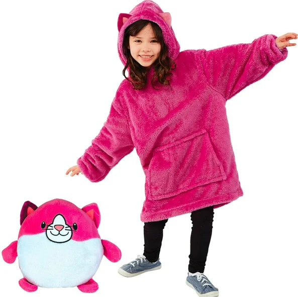 Hoodie en Forma de Peluche